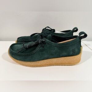 Clarks rossendale ronnie fieg kith 8th street collab Green Suede Shoes